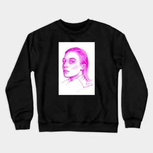 Purple Girl Crewneck Sweatshirt